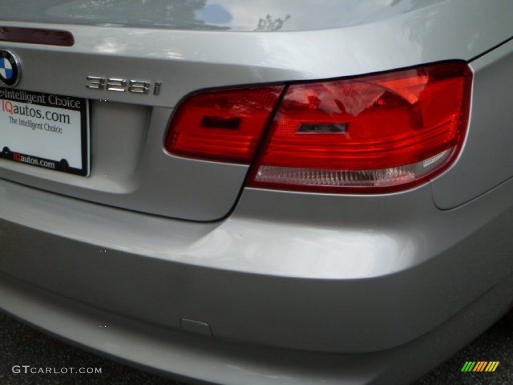 2007 3 Series 328i Convertible - Titanium Silver Metallic / Grey photo #11