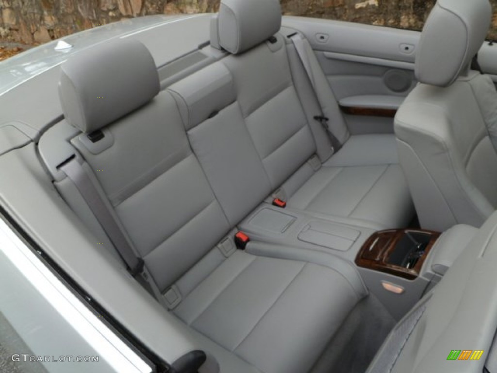 2007 3 Series 328i Convertible - Titanium Silver Metallic / Grey photo #21