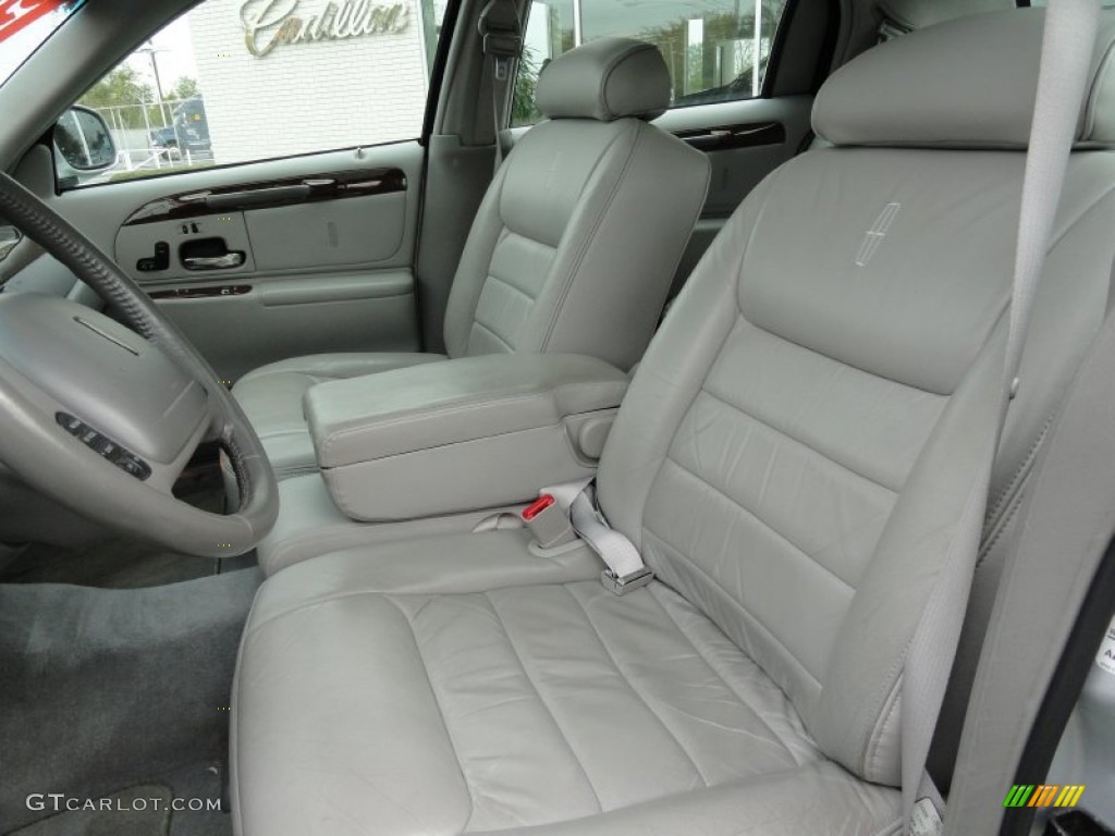 Light Graphite Interior 1999 Lincoln Town Car Signature Photo #55409988