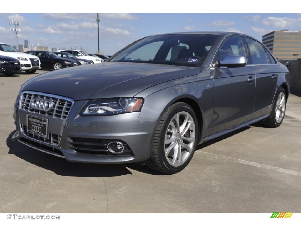 Monsoon Gray Metallic 2012 Audi S4 3.0T quattro Sedan Exterior Photo #55410078