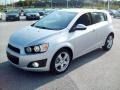 2012 Silver Ice Metallic Chevrolet Sonic LTZ Hatch  photo #11