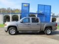 2008 Steel Gray Metallic GMC Sierra 1500 SLE Crew Cab 4x4  photo #2