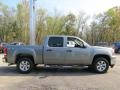 2008 Steel Gray Metallic GMC Sierra 1500 SLE Crew Cab 4x4  photo #4