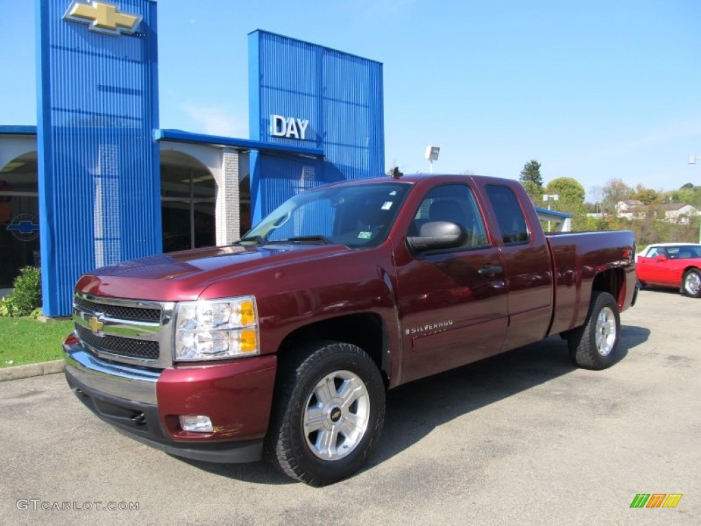 Deep Ruby Metallic Chevrolet Silverado 1500