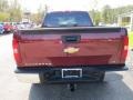 2008 Deep Ruby Metallic Chevrolet Silverado 1500 LT Extended Cab 4x4  photo #3