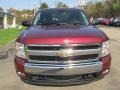 2008 Deep Ruby Metallic Chevrolet Silverado 1500 LT Extended Cab 4x4  photo #6