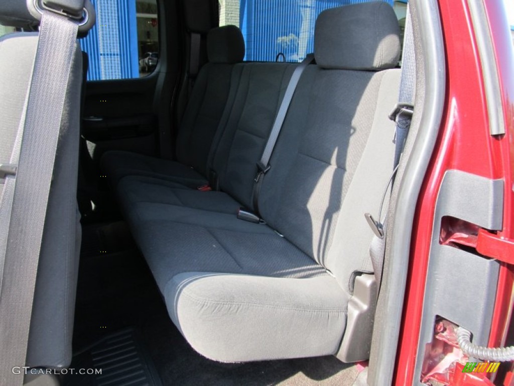 2008 Silverado 1500 LT Extended Cab 4x4 - Deep Ruby Metallic / Ebony photo #9