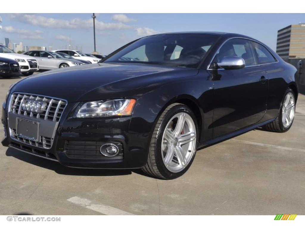 Phantom Black Pearl Effect 2012 Audi S5 4.2 FSI quattro Coupe Exterior Photo #55411065