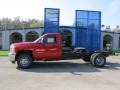 2012 Victory Red Chevrolet Silverado 3500HD WT Regular Cab Chassis  photo #2