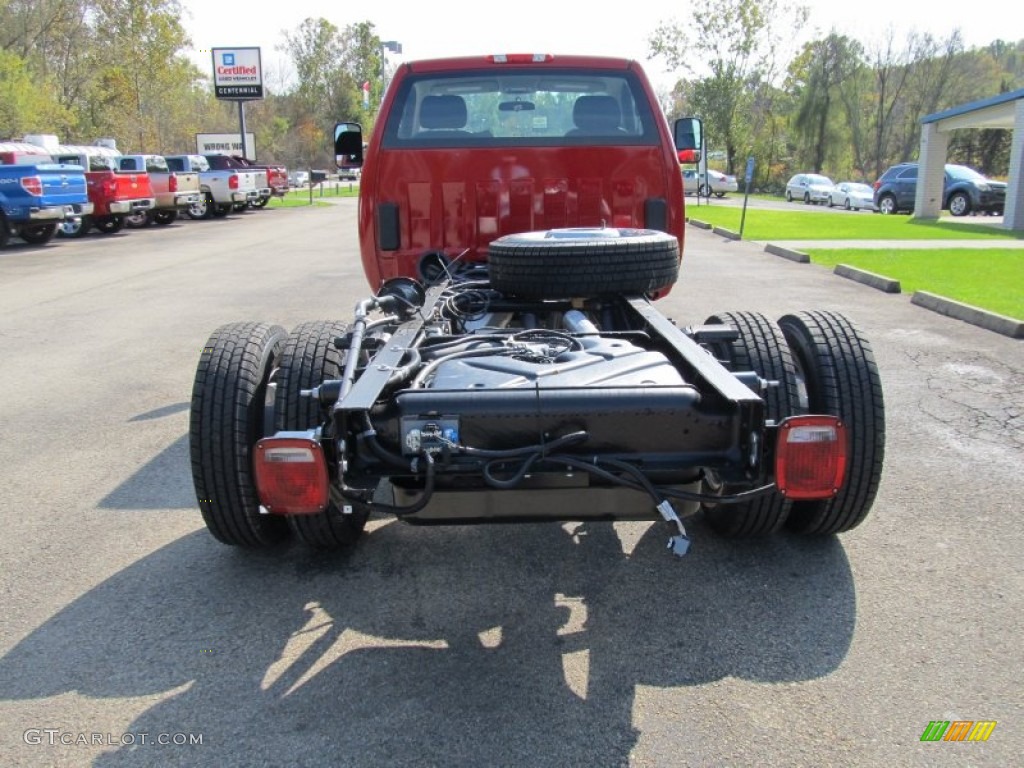Victory Red 2012 Chevrolet Silverado 3500HD WT Regular Cab Chassis Exterior Photo #55411479