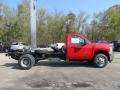 2012 Victory Red Chevrolet Silverado 3500HD WT Regular Cab Chassis  photo #4