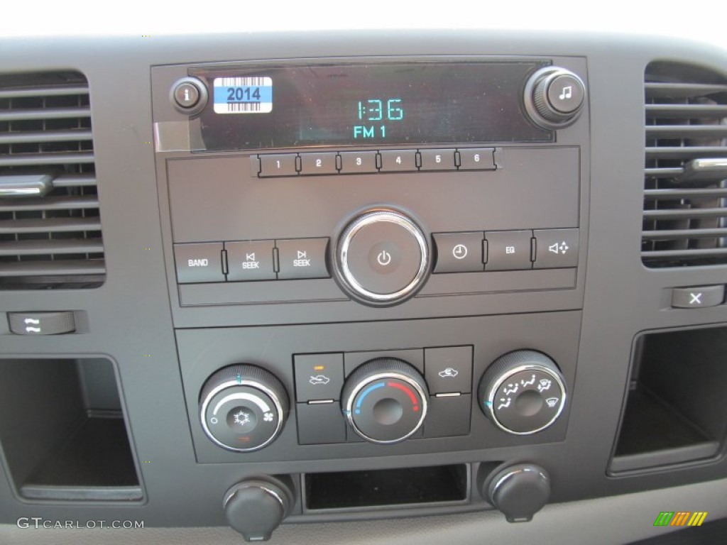 2012 Chevrolet Silverado 3500HD WT Regular Cab Chassis Audio System Photo #55411554