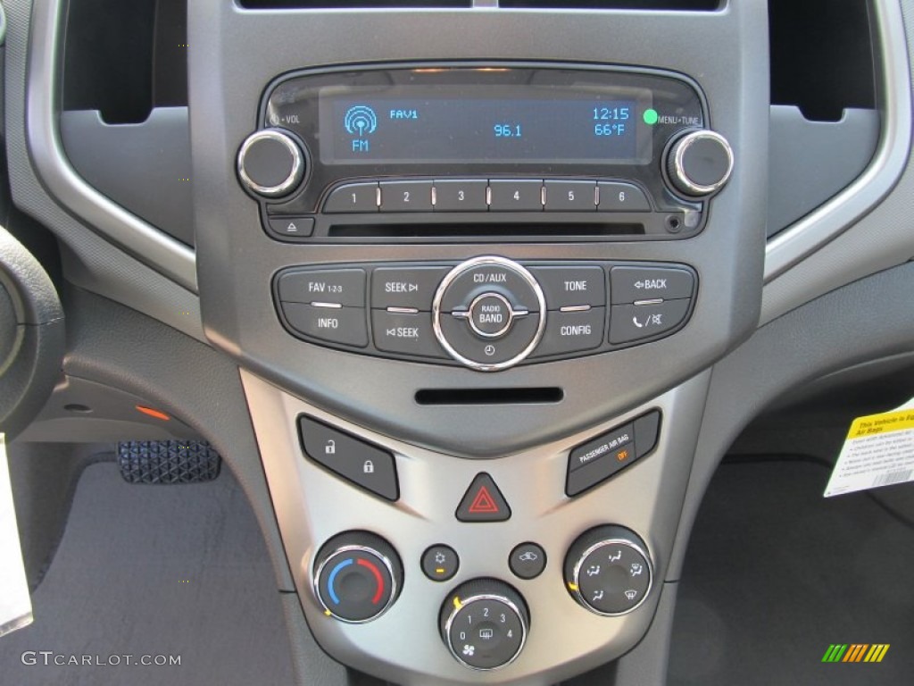 2012 Chevrolet Sonic LT Sedan Controls Photo #55411845