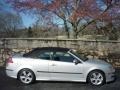 2006 Silver Metallic Saab 9-3 Aero Convertible  photo #14