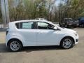 2012 Summit White Chevrolet Sonic LT Hatch  photo #4