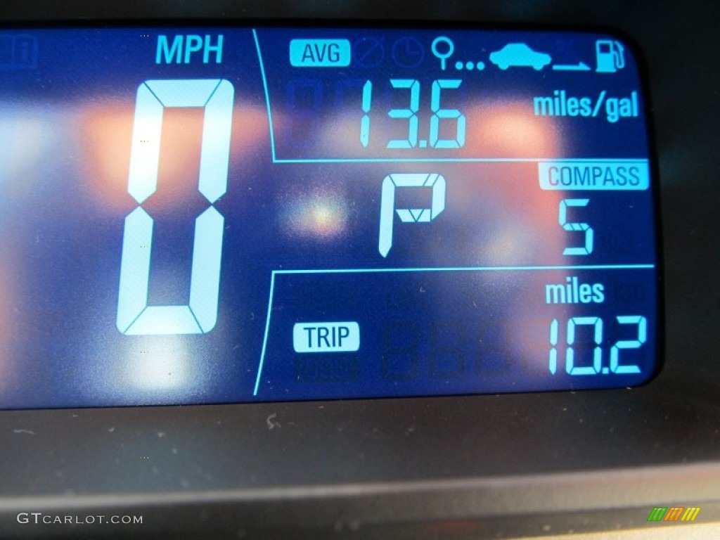 2012 Chevrolet Sonic LT Hatch Gauges Photo #55412010