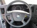 2011 Chevrolet Express Medium Pewter Interior Steering Wheel Photo