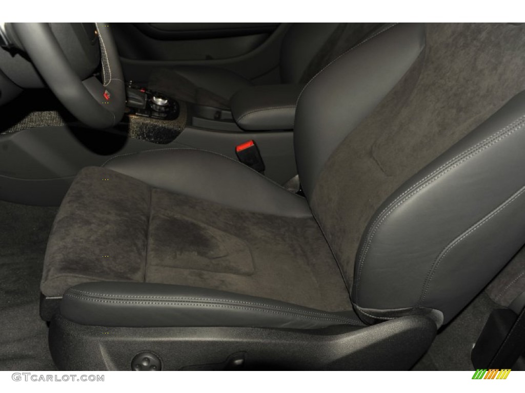 Black Interior 2012 Audi S5 4.2 FSI quattro Coupe Photo #55412132