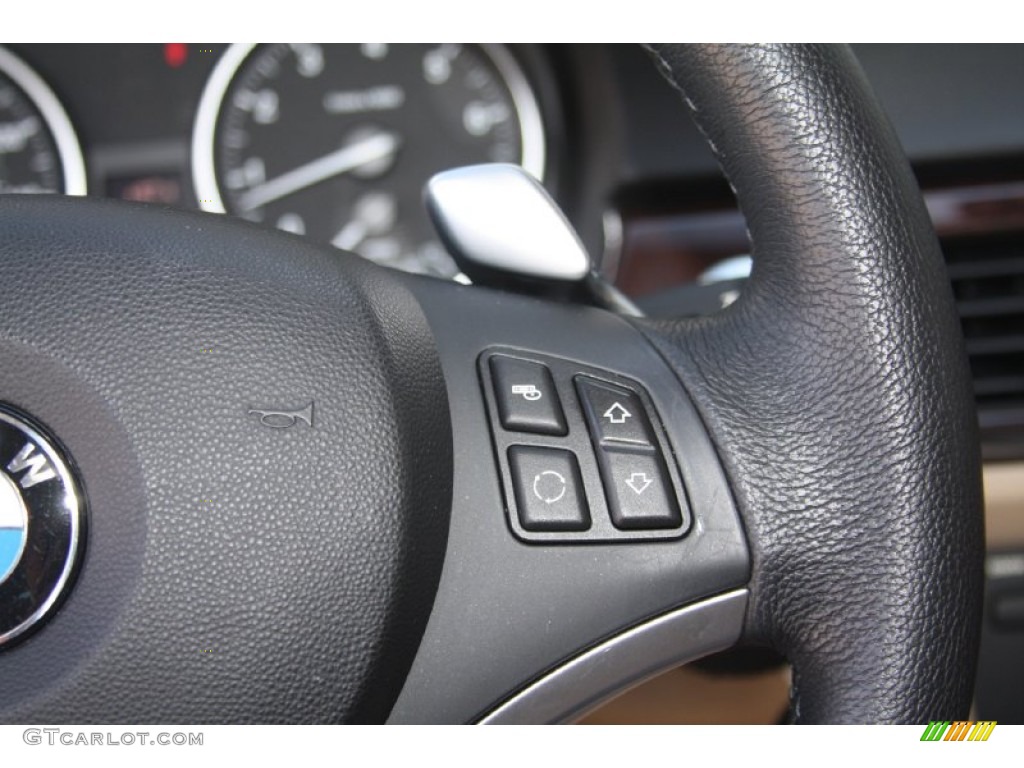 2008 3 Series 328i Sedan - Black Sapphire Metallic / Cream Beige photo #25