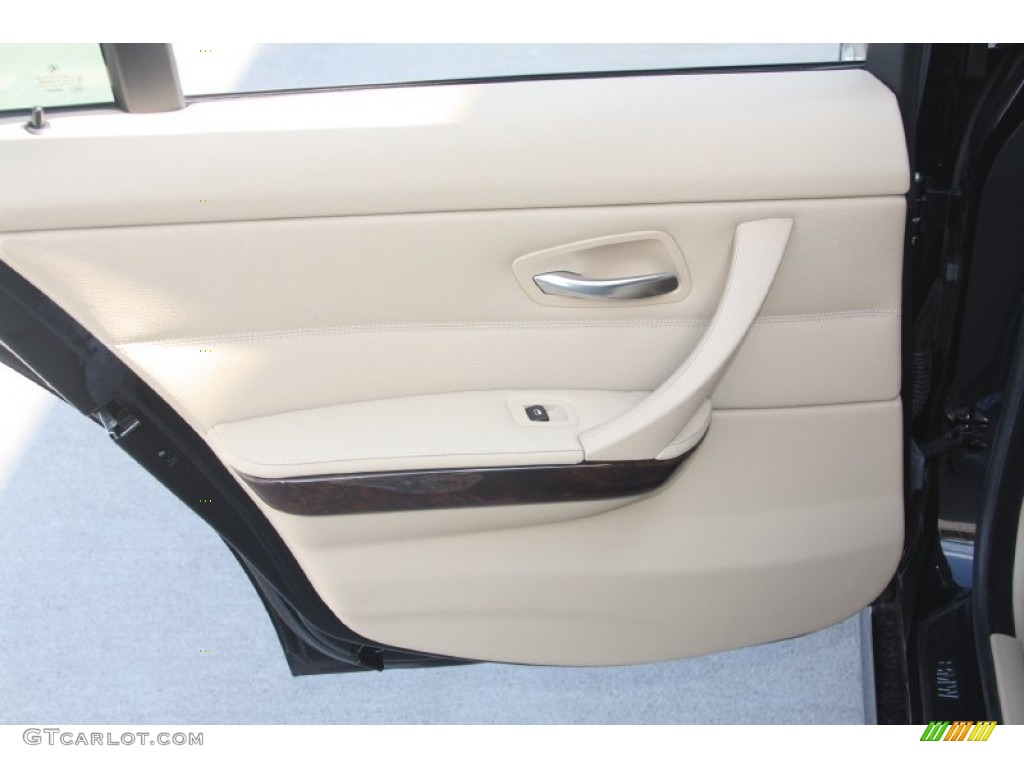 2008 3 Series 328i Sedan - Black Sapphire Metallic / Cream Beige photo #31