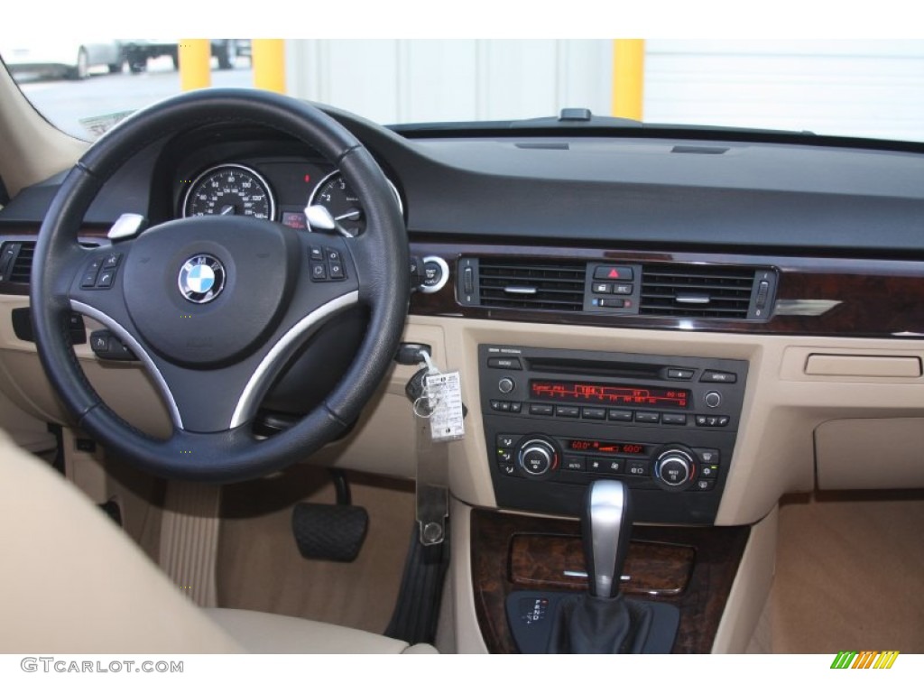2008 3 Series 328i Sedan - Black Sapphire Metallic / Cream Beige photo #32