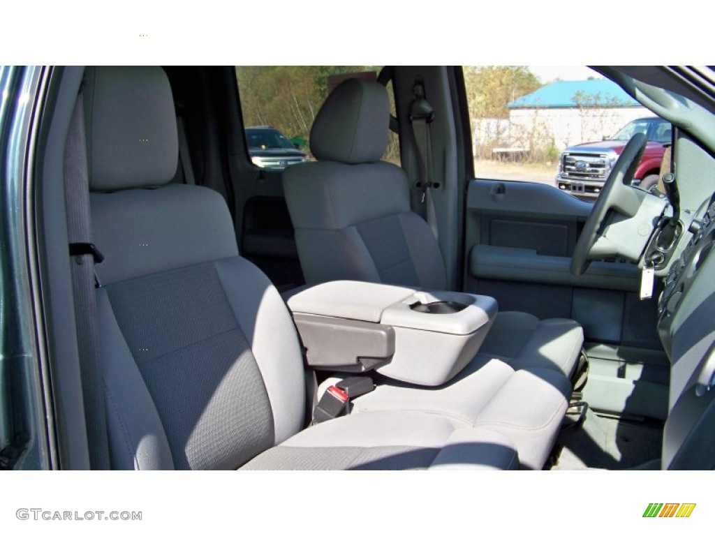 2005 F150 XLT SuperCrew 4x4 - Aspen Green Metallic / Medium Flint/Dark Flint Grey photo #19