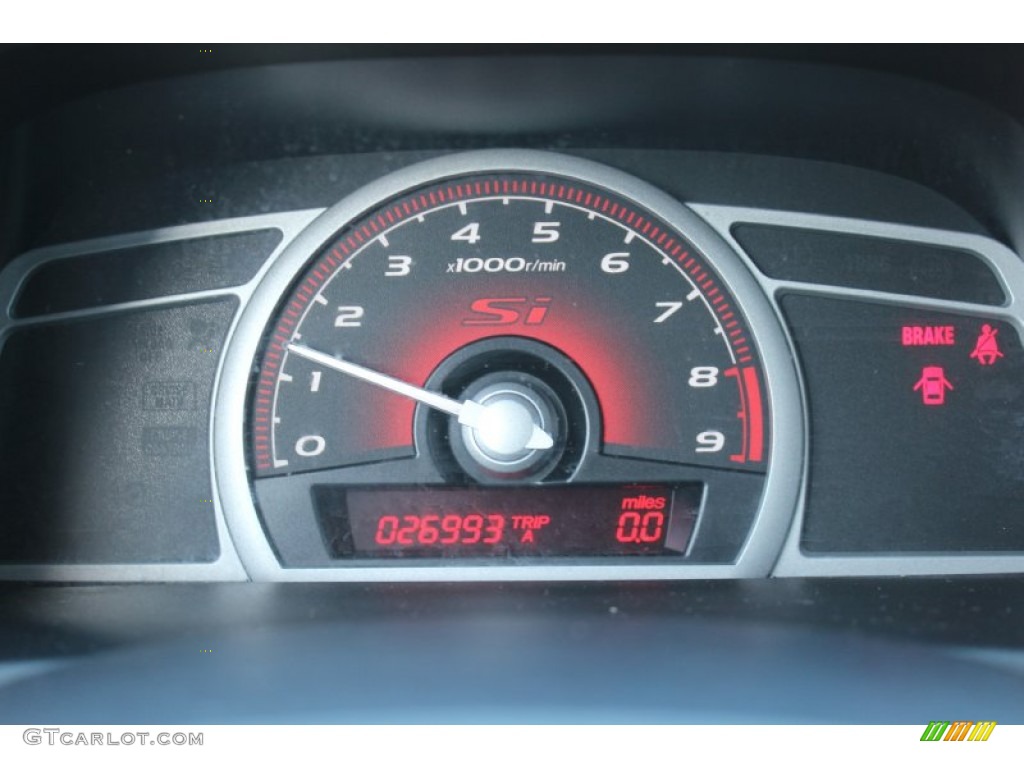 2010 Honda Civic Si Sedan Gauges Photo #55414008