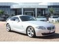 Titanium Silver Metallic 2006 BMW Z4 3.0si Coupe