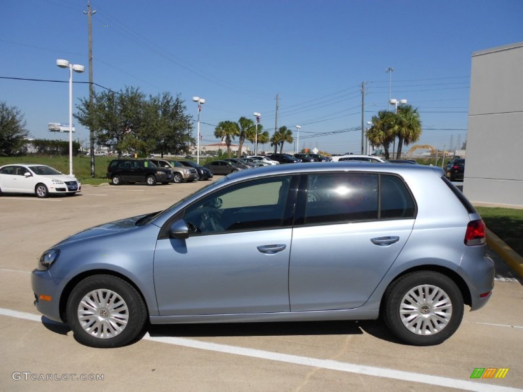 Shark Blue Metallic 2012 Volkswagen Golf 4 Door Exterior Photo #55416456