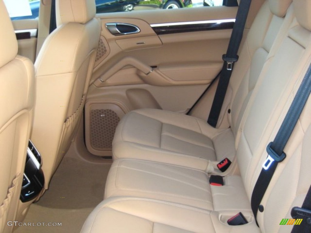 2012 Cayenne  - Dark Blue Metallic / Luxor Beige photo #4