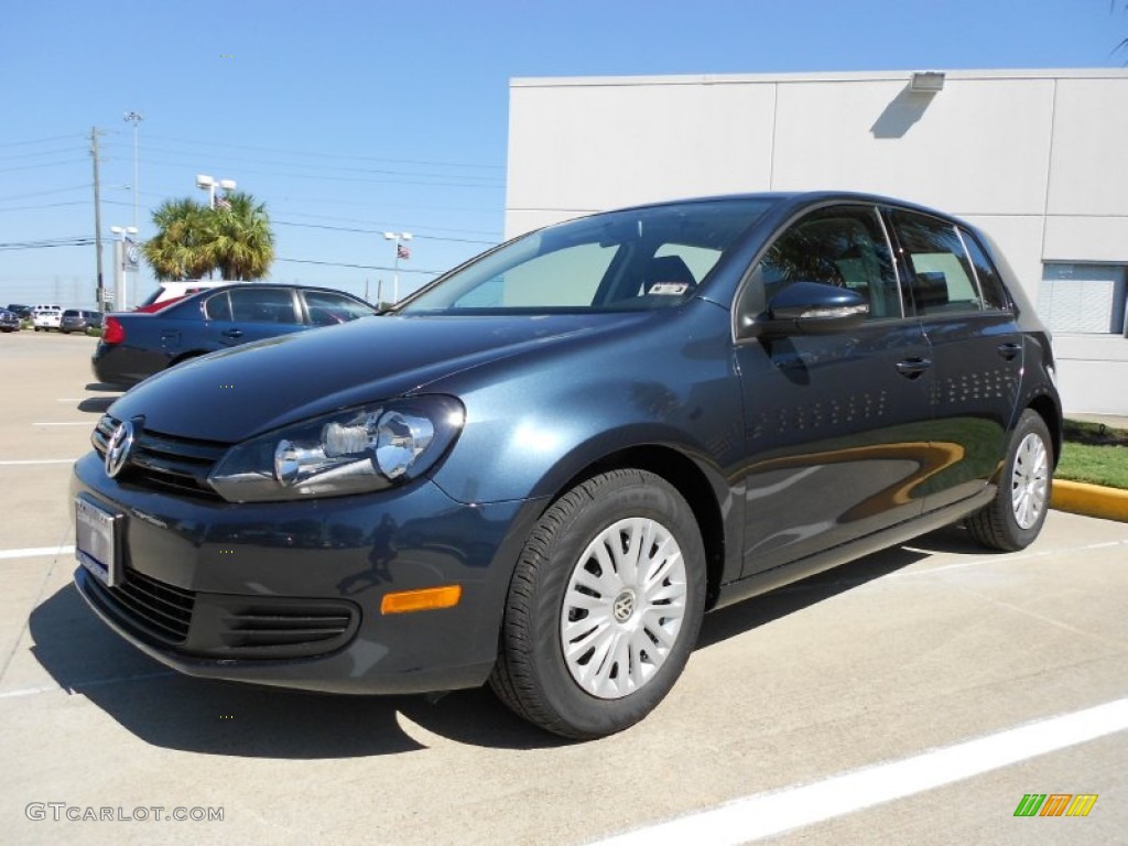 Blue Graphite Metallic 2012 Volkswagen Golf 4 Door Exterior Photo #55416855