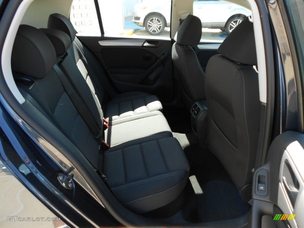 2012 Golf 4 Door - Blue Graphite Metallic / Titan Black photo #14