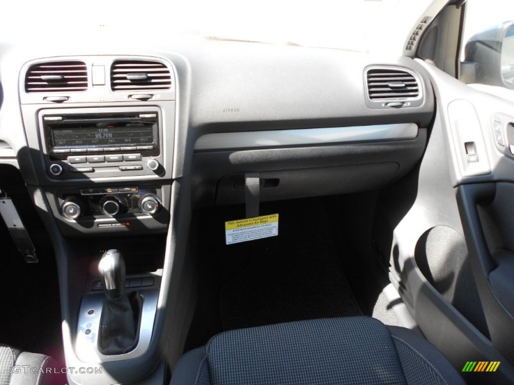 2012 Golf 4 Door - Blue Graphite Metallic / Titan Black photo #15