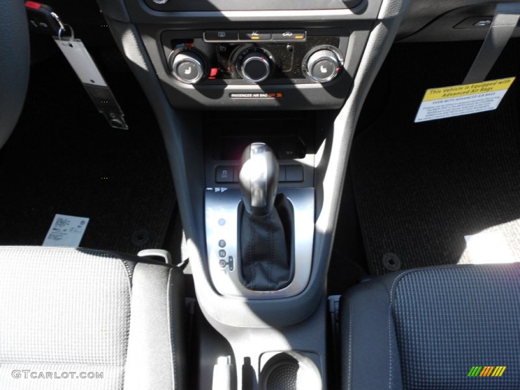 2012 Golf 4 Door - Blue Graphite Metallic / Titan Black photo #18