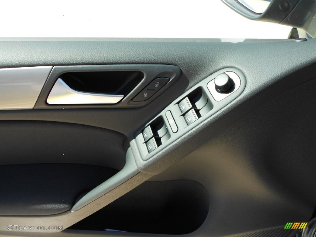 2012 Golf 4 Door - Blue Graphite Metallic / Titan Black photo #21