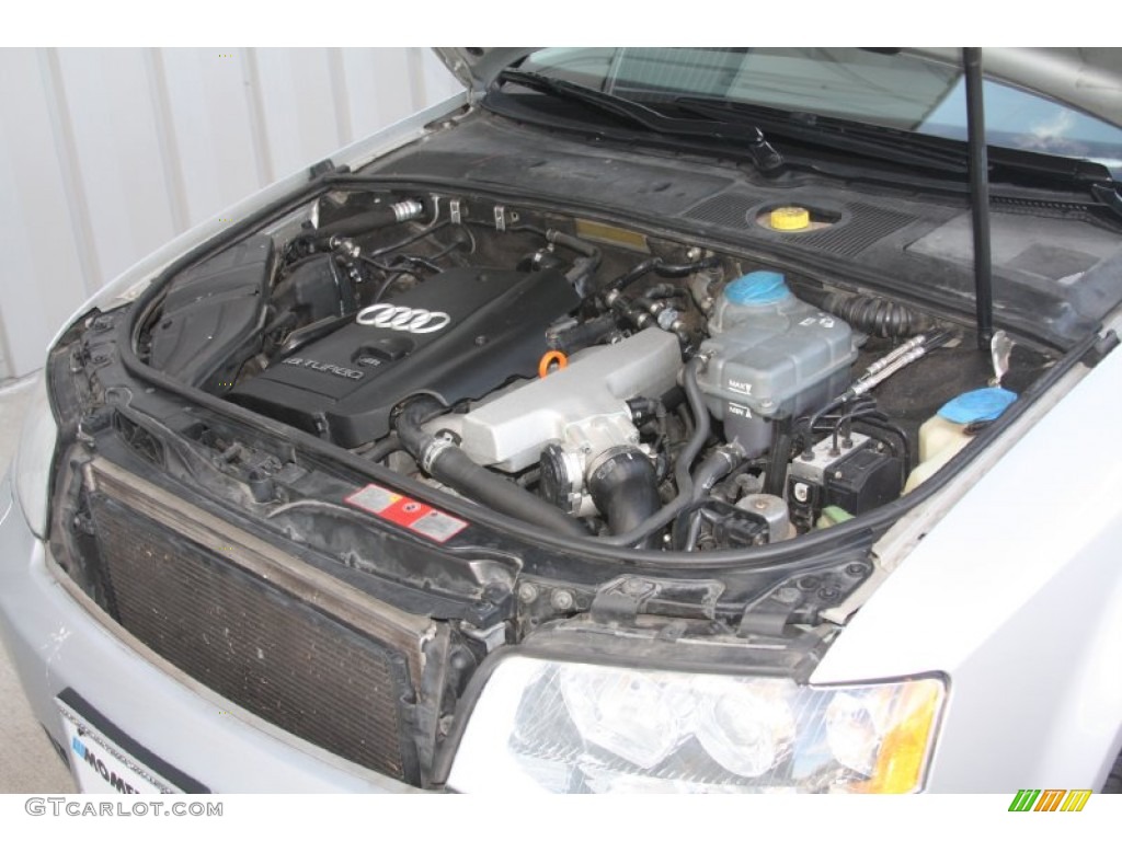 2002 Audi A4 1.8T Sedan 1.8L Turbocharged DOHC 20V 4 Cylinder Engine Photo #55417059