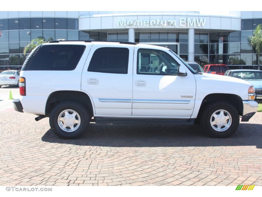 2004 Yukon SLE - Summit White / Pewter/Dark Pewter photo #3