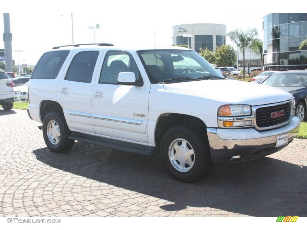 2004 Yukon SLE - Summit White / Pewter/Dark Pewter photo #4