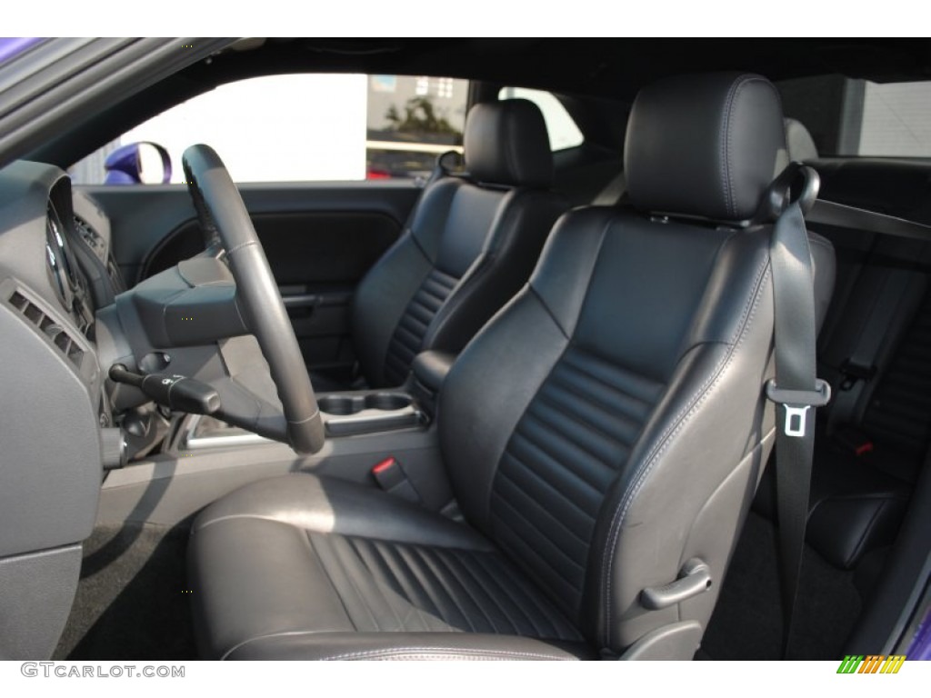 2010 Challenger R/T Classic - Plum Crazy Purple Pearl / Dark Slate Gray photo #12