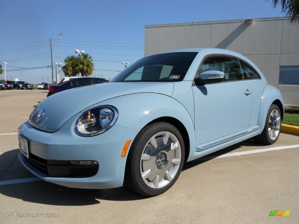 Denim Blue 2012 Volkswagen Beetle 2.5L Exterior Photo #55417863