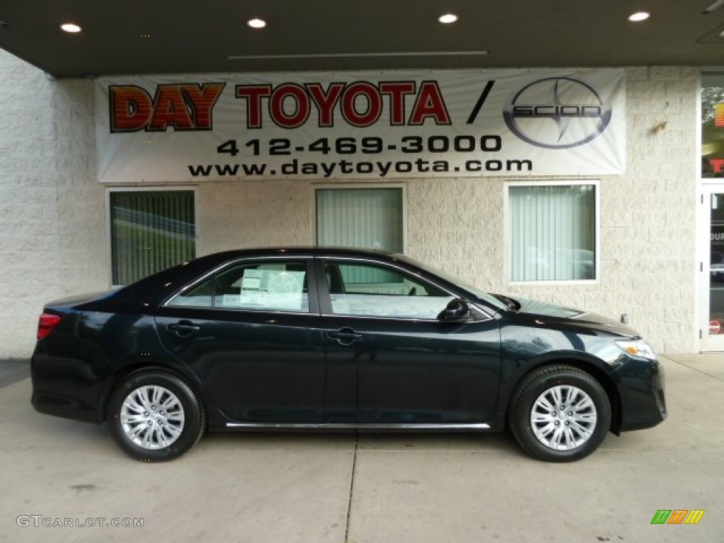 2012 Camry LE - Attitude Black Metallic / Ash photo #1