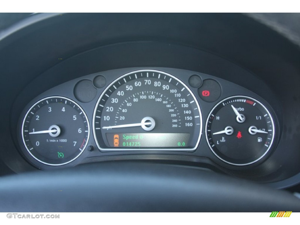 2008 Saab 9-3 2.0T Convertible Gauges Photo #55419403