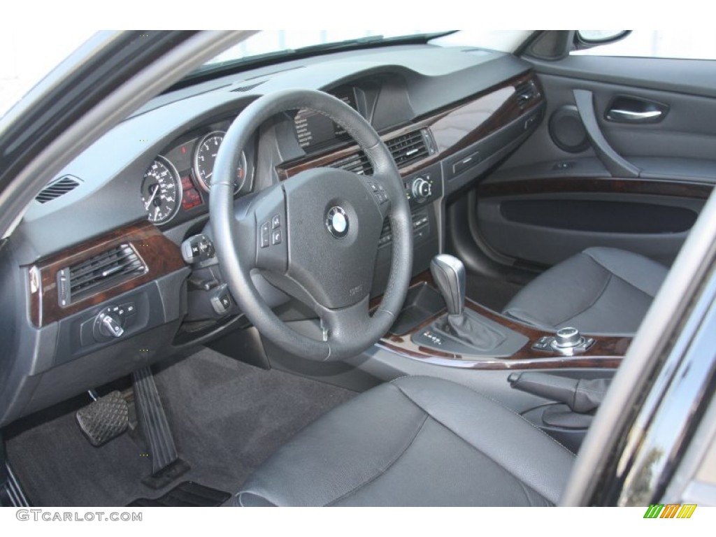 2011 3 Series 328i Sedan - Jet Black / Black Dakota Leather photo #13