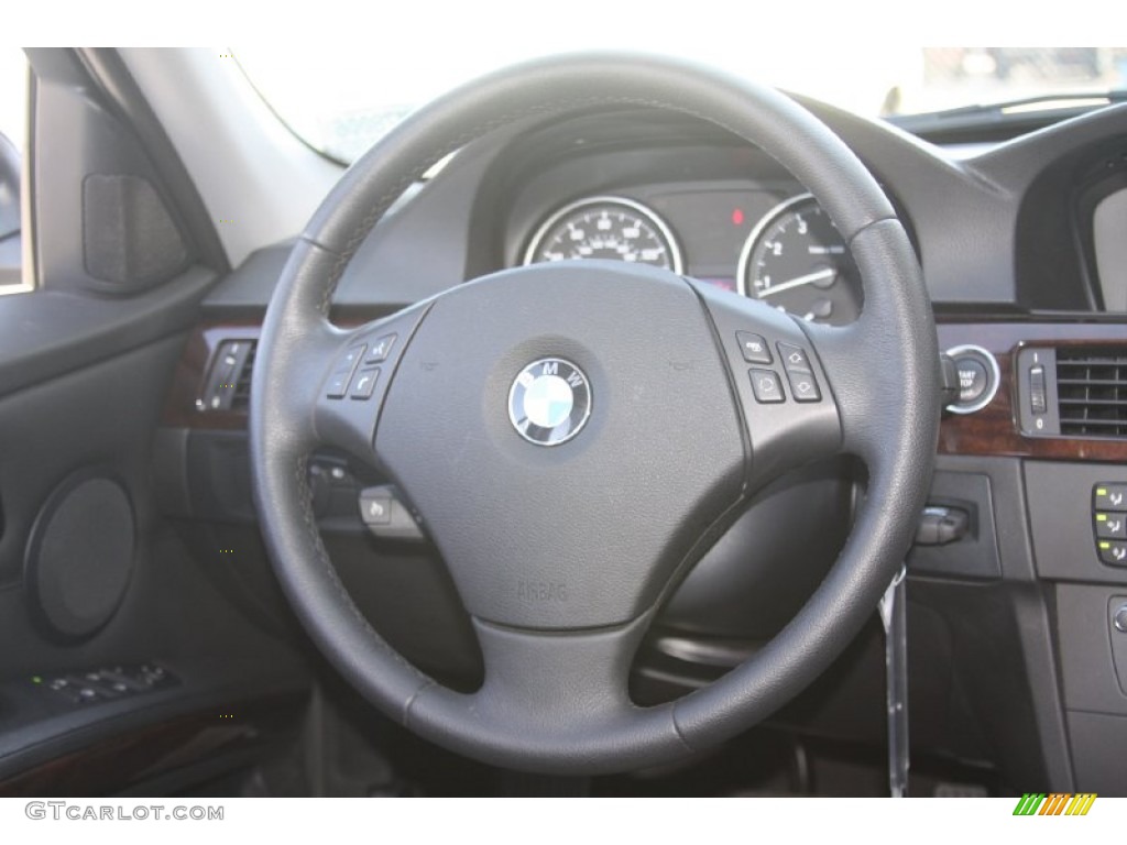 2011 3 Series 328i Sedan - Jet Black / Black Dakota Leather photo #36