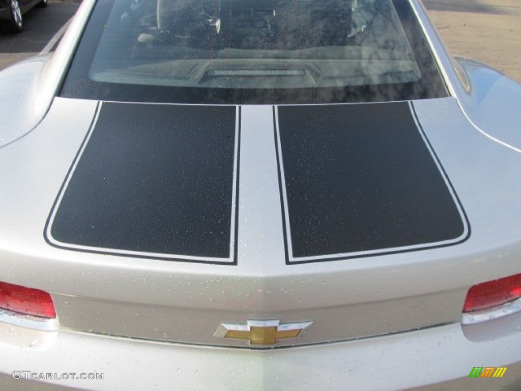 2010 Camaro LS Coupe - Silver Ice Metallic / Black photo #8