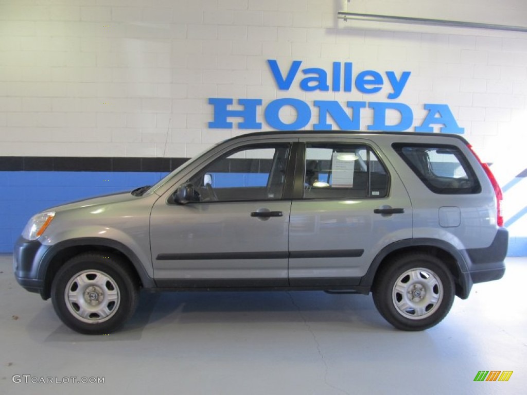 2006 CR-V LX 4WD - Silver Moss Metallic / Black photo #2