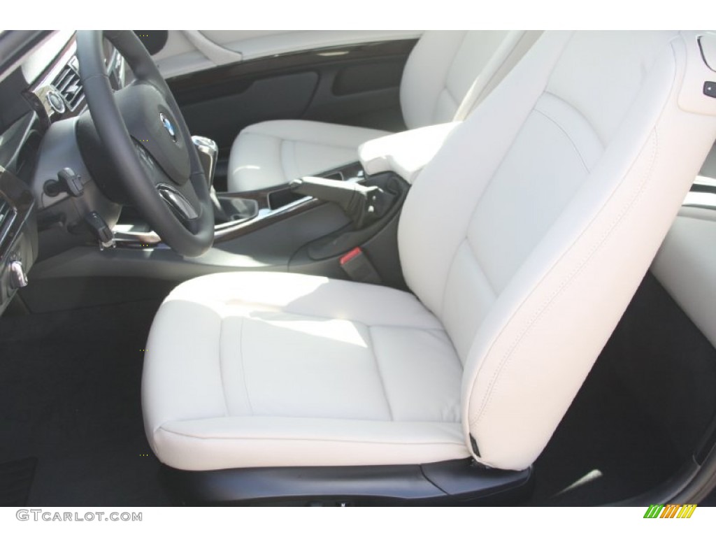 Oyster/Black Dakota Leather Interior 2011 BMW 3 Series 328i xDrive Coupe Photo #55422033