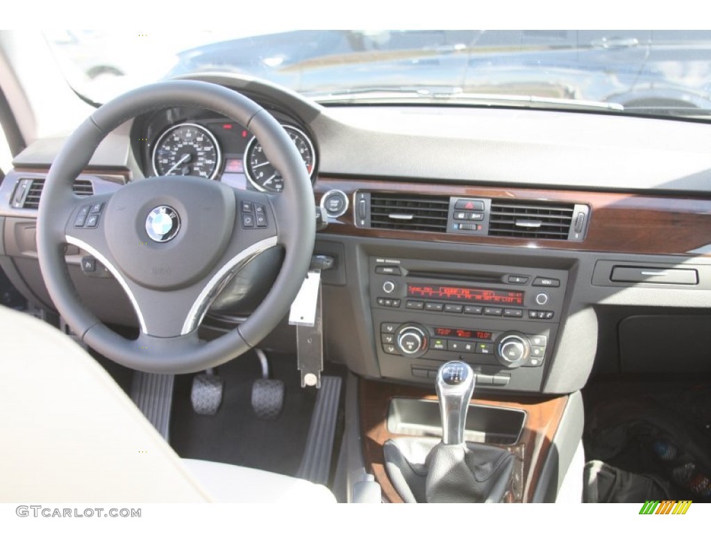 2011 3 Series 328i xDrive Coupe - Deep Sea Blue Metallic / Oyster/Black Dakota Leather photo #22