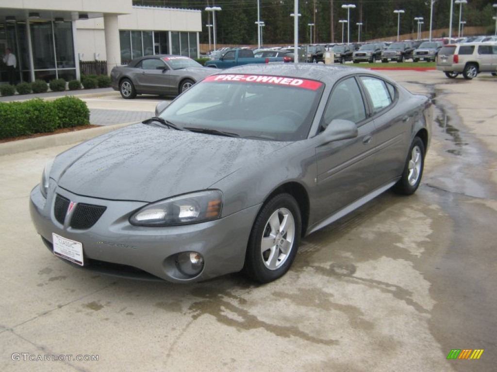 2007 Grand Prix Sedan - Shadow Gray Metallic / Ebony photo #1