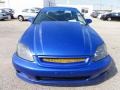 2000 Electron Blue Pearl Honda Civic Si Coupe  photo #3